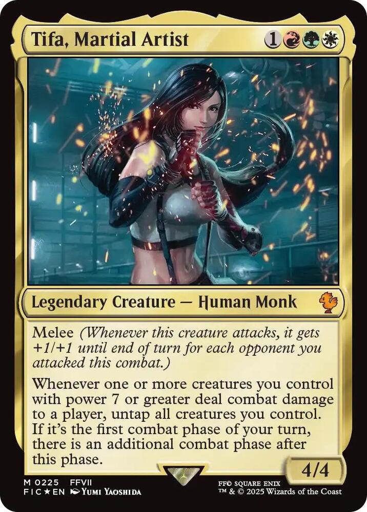 Tifa, Martial Artist - 225 - mythic