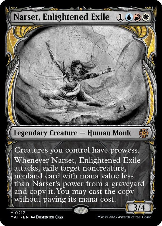 Narset, Enlightened Exile - 217 - mythic