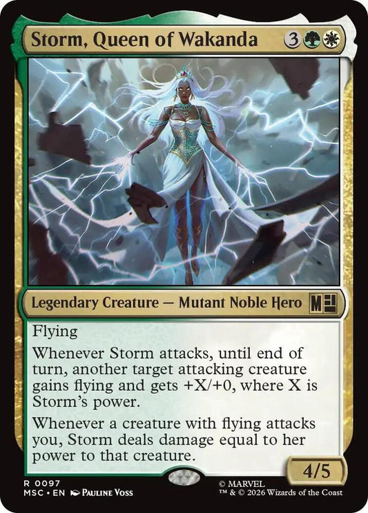 Storm, Queen of Wakanda - 97 - rare