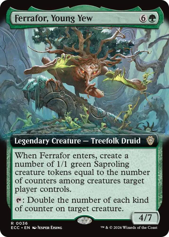 Ferrafor, Young Yew - 36 - rare