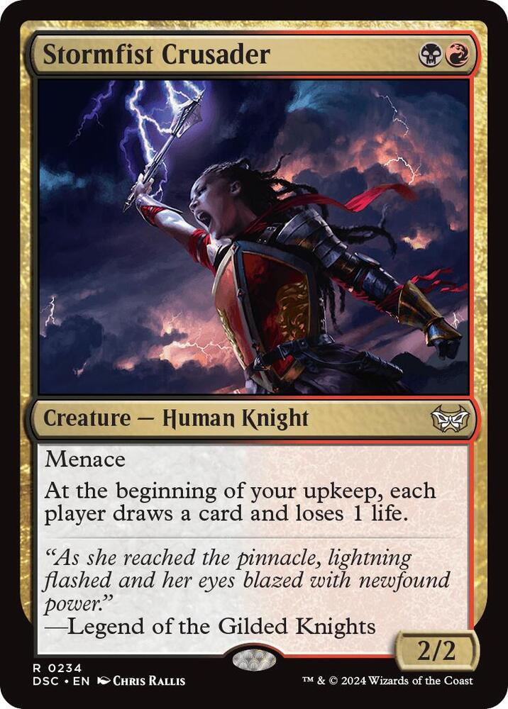 Stormfist Crusader - 234 - rare