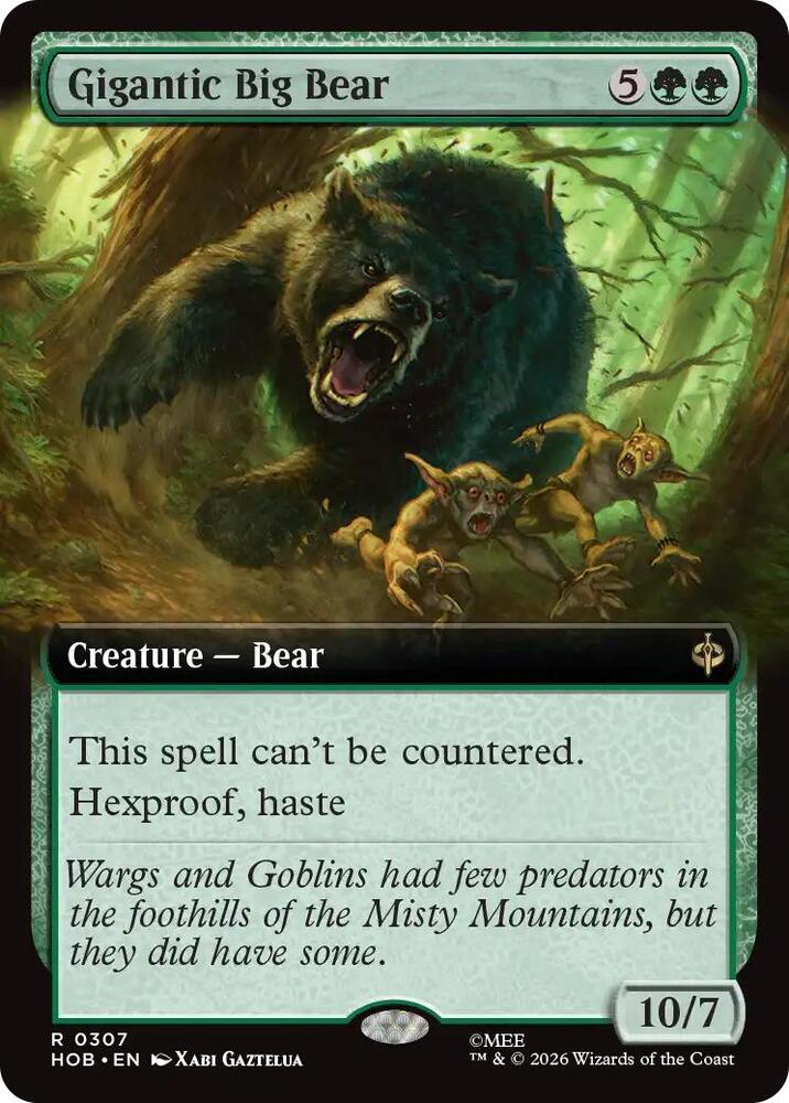 Gigantic Big Bear - 307 - rare