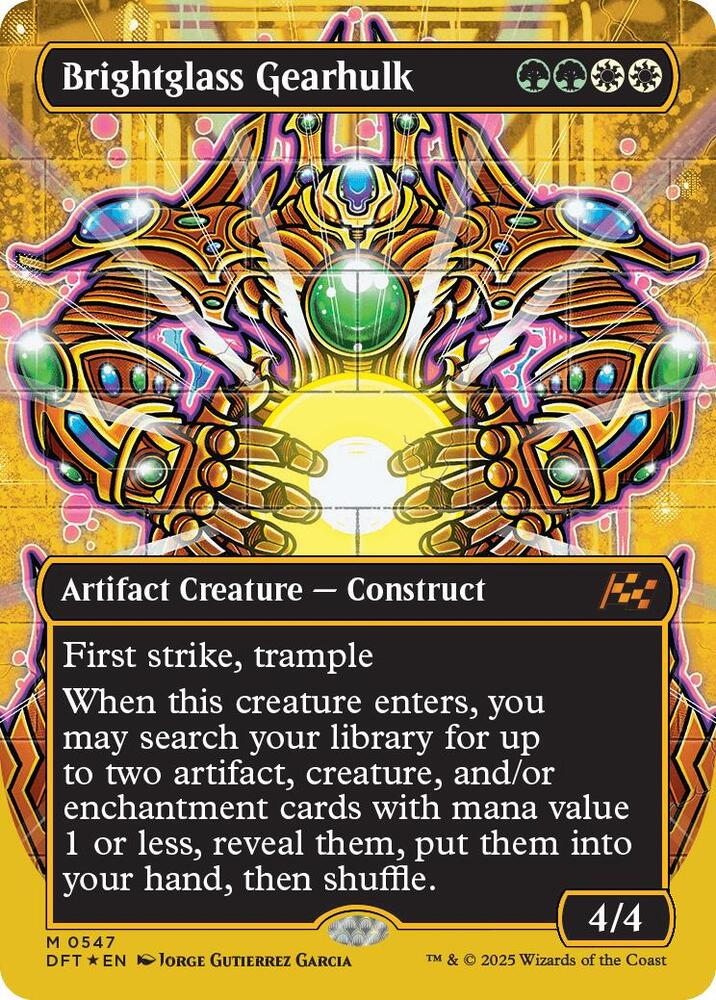 Brightglass Gearhulk - 547 - mythic