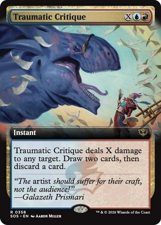 Traumatic Critique - 358 - rare