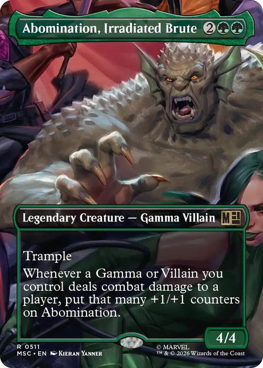 Abomination, Irradiated Brute - 511 - rare