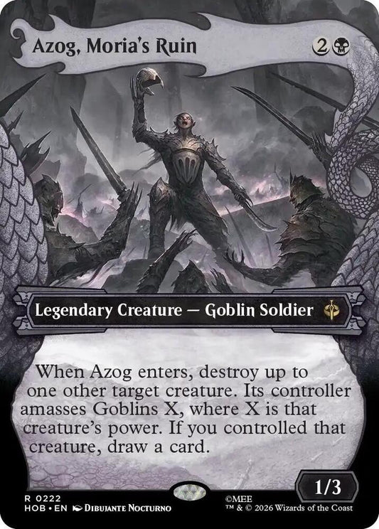 Azog, Moria's Ruin - 222 - rare
