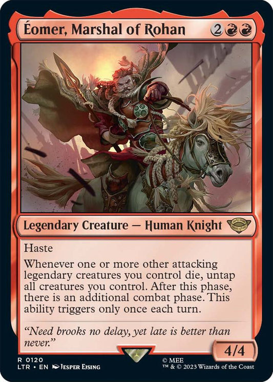 Éomer, Marshal of Rohan - 120 - rare