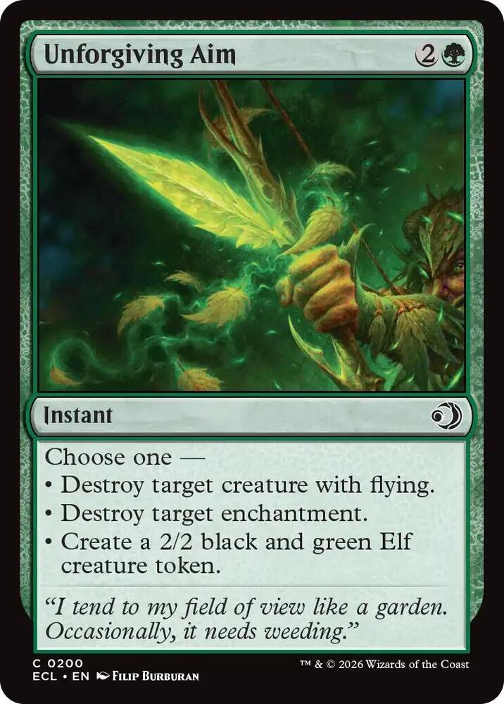 Unforgiving Aim - 200 - common