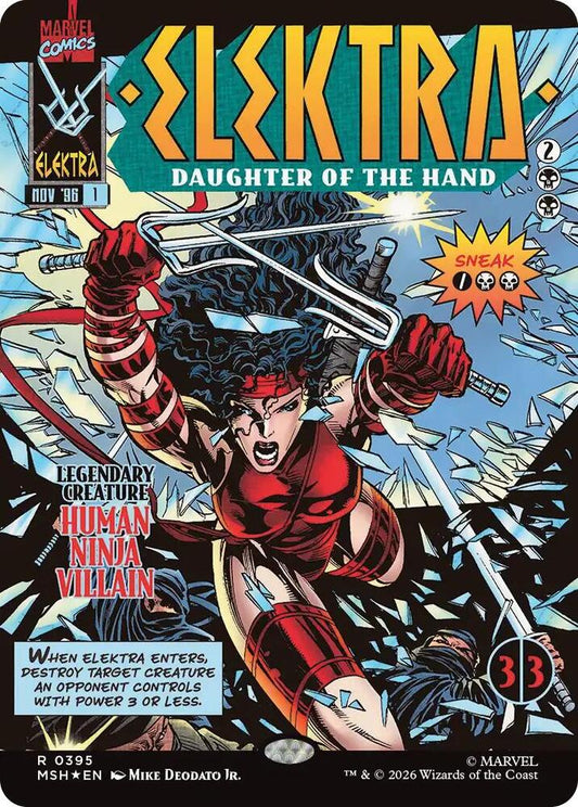 Elektra, Daughter of the Hand - 395 - rare