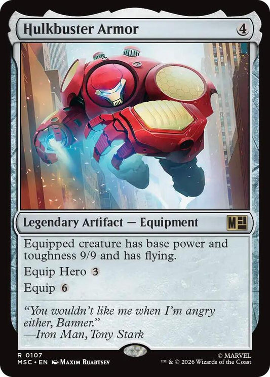 Hulkbuster Armor - 107 - rare