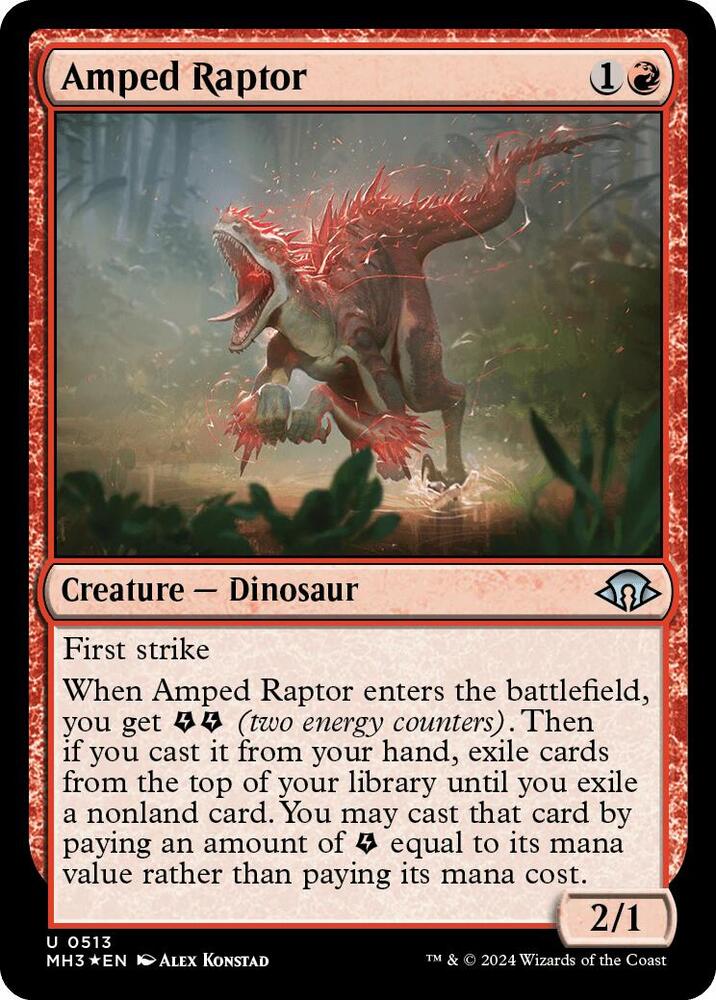 Amped Raptor - 513 - uncommon