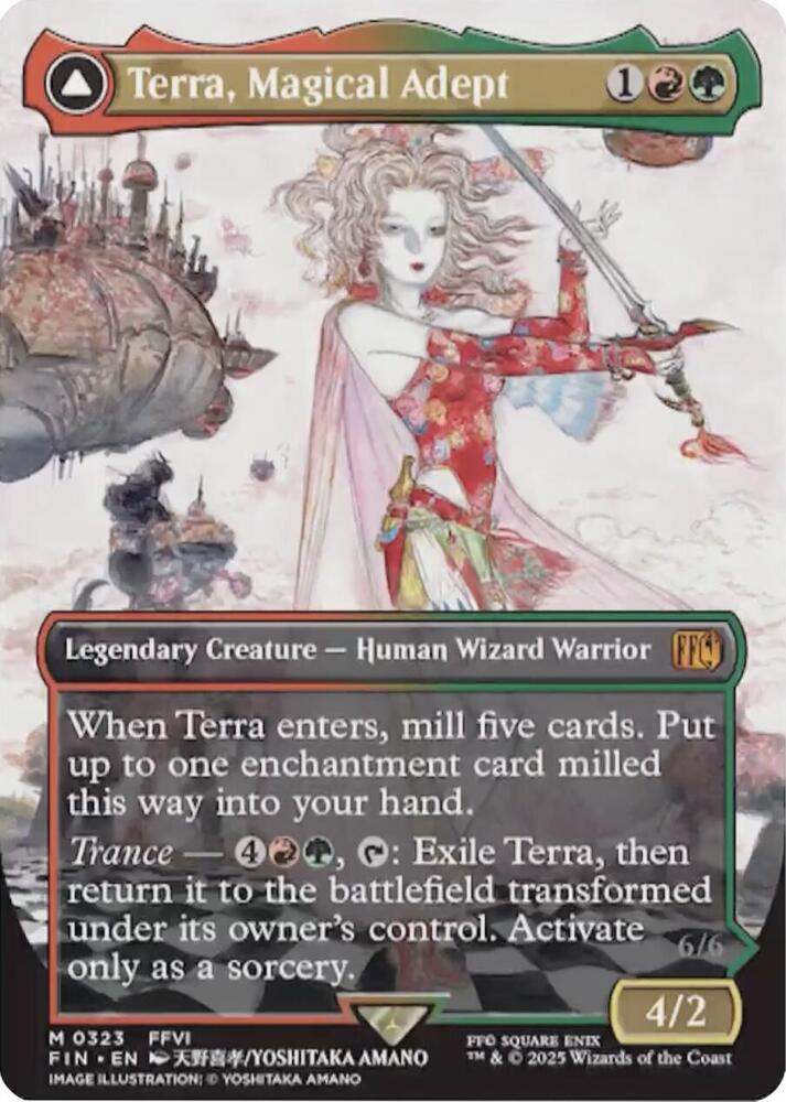 Terra, Magical Adept // Esper Terra - 323 - mythic