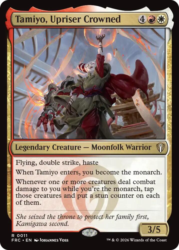 Tamiyo, Upriser Crowned - 11 - rare
