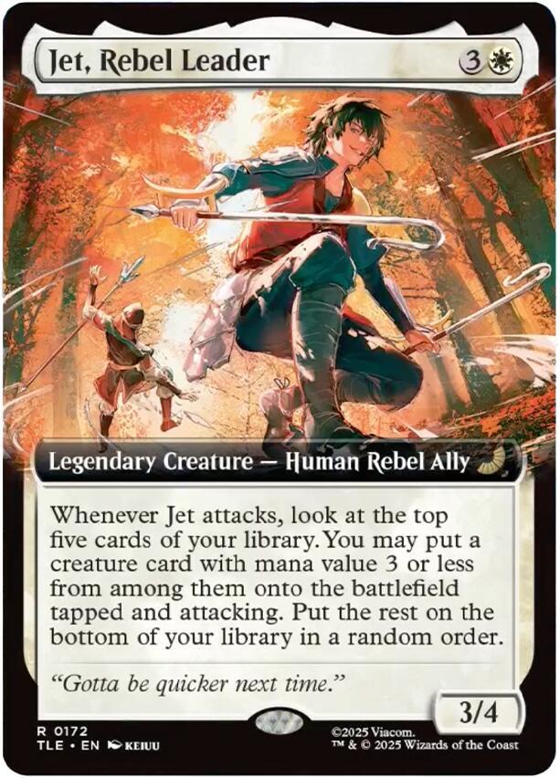 Jet, Rebel Leader - 172 - rare