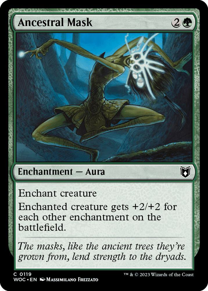 Ancestral Mask - 119 - common