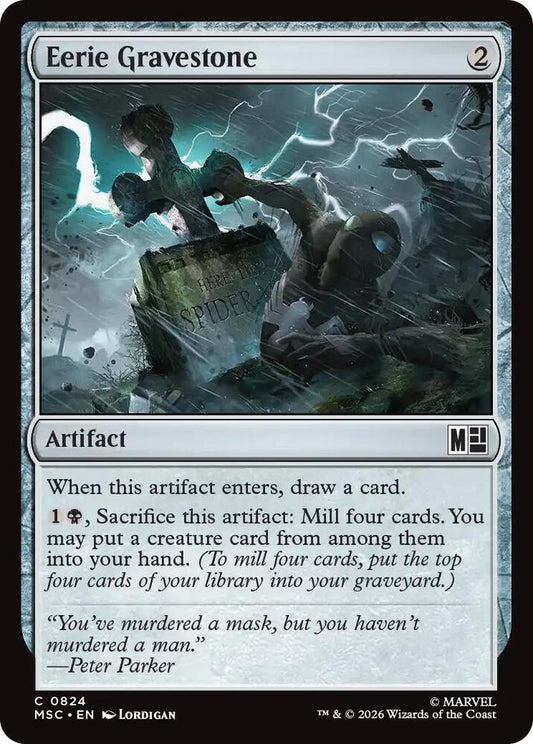Eerie Gravestone - 824 - common