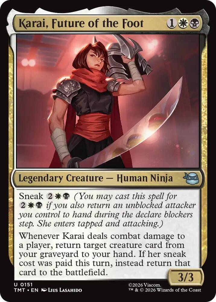 Karai, Future of the Foot - 151 - uncommon