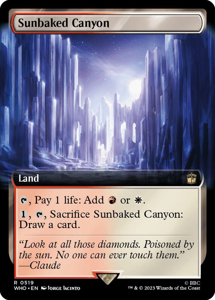 Sunbaked Canyon - 519 - rare