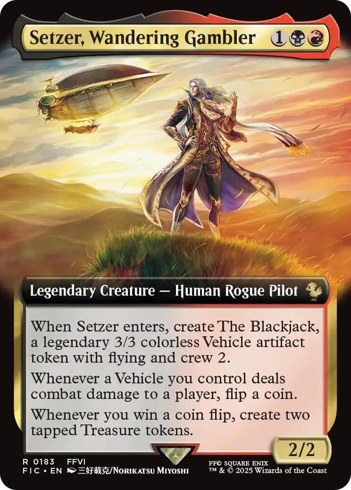 Setzer, Wandering Gambler - 183 - rare