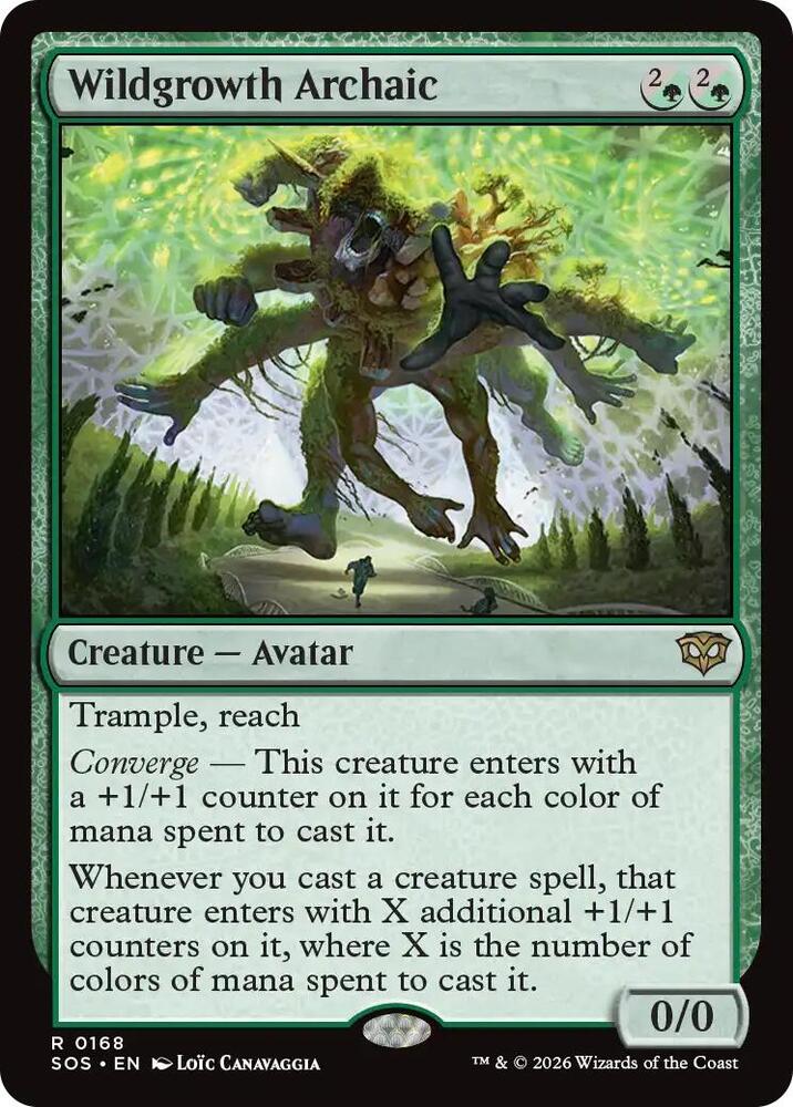 Wildgrowth Archaic - 168 - rare