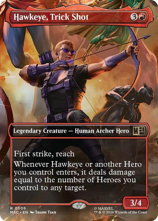 Hawkeye, Trick Shot - 506 - rare