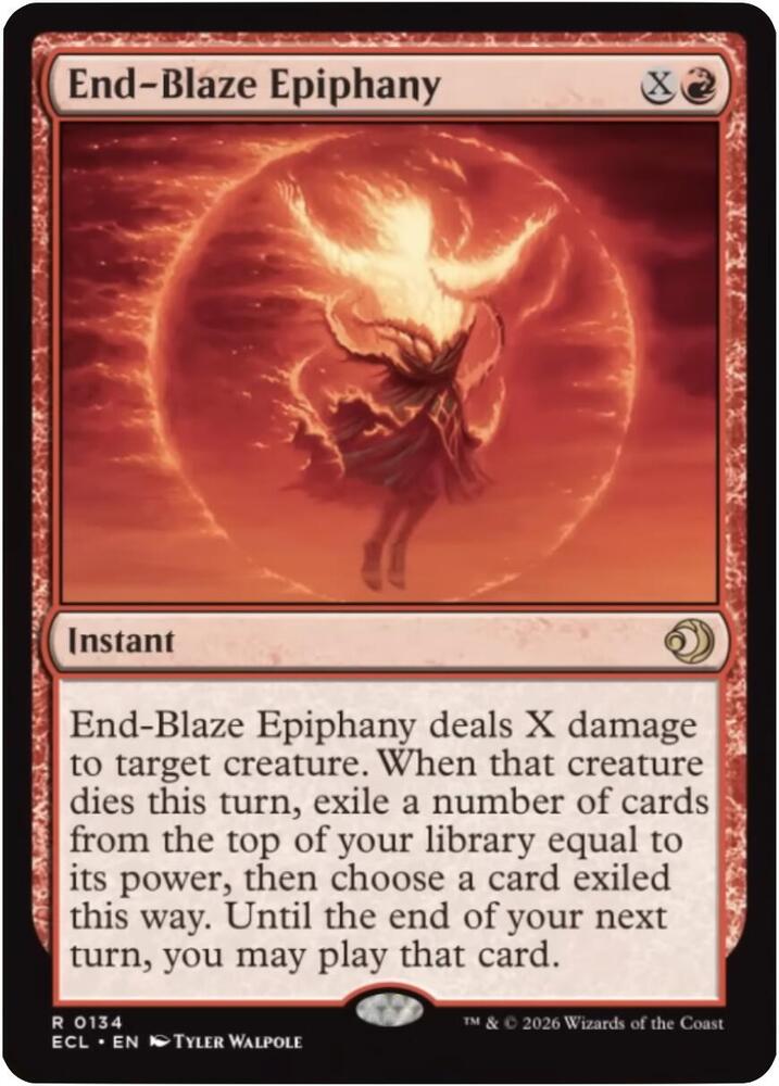 End-Blaze Epiphany - 134 - rare