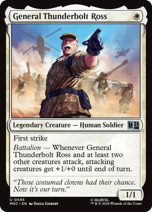 General Thunderbolt Ross - 595 - uncommon