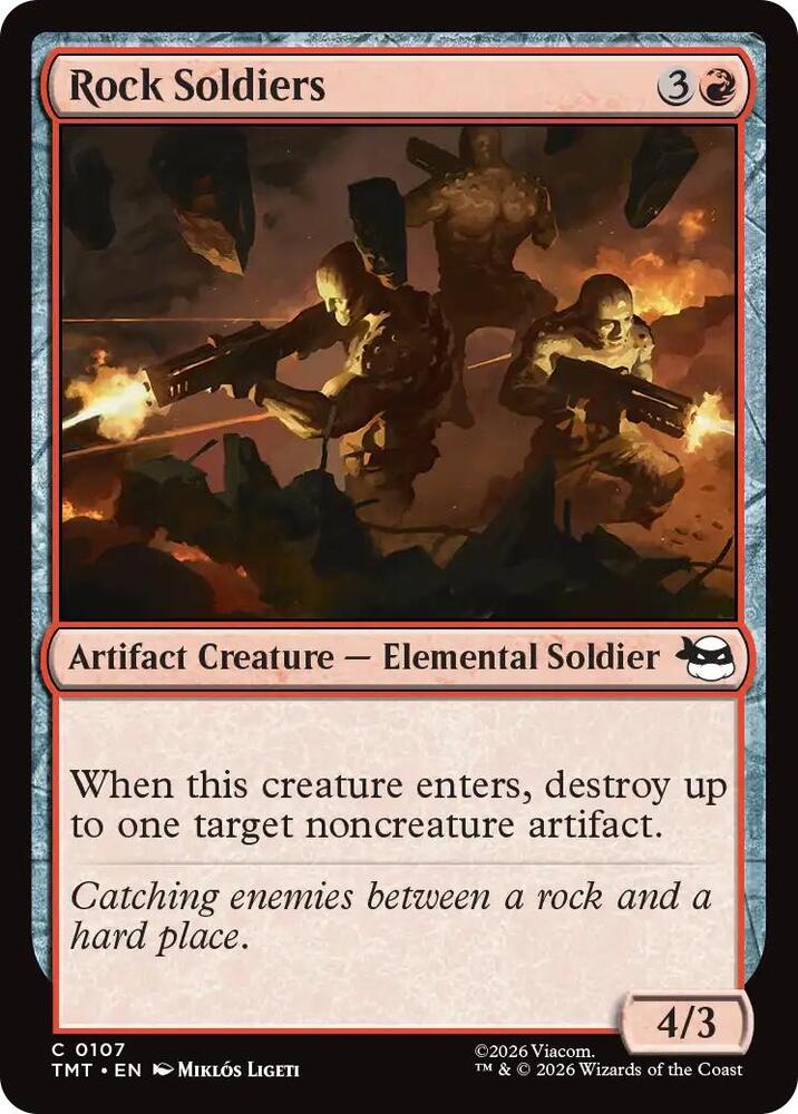 Rock Soldiers - 107 - common