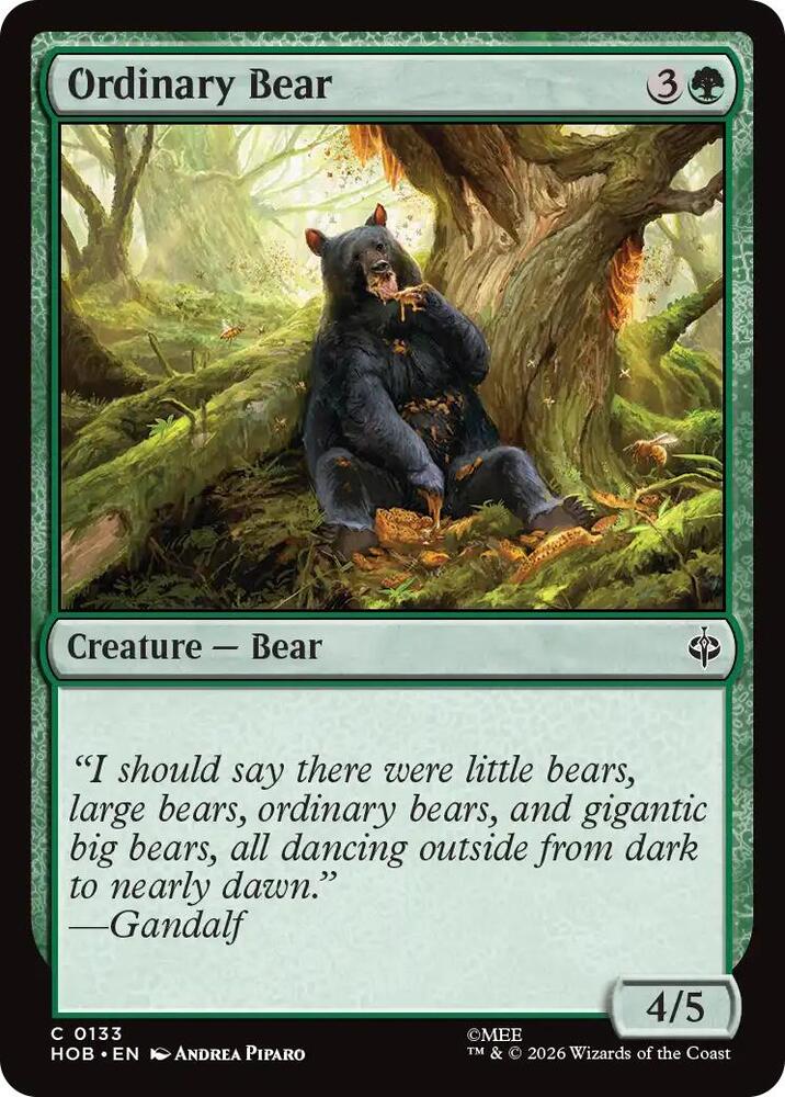Ordinary Bear - 133 - common