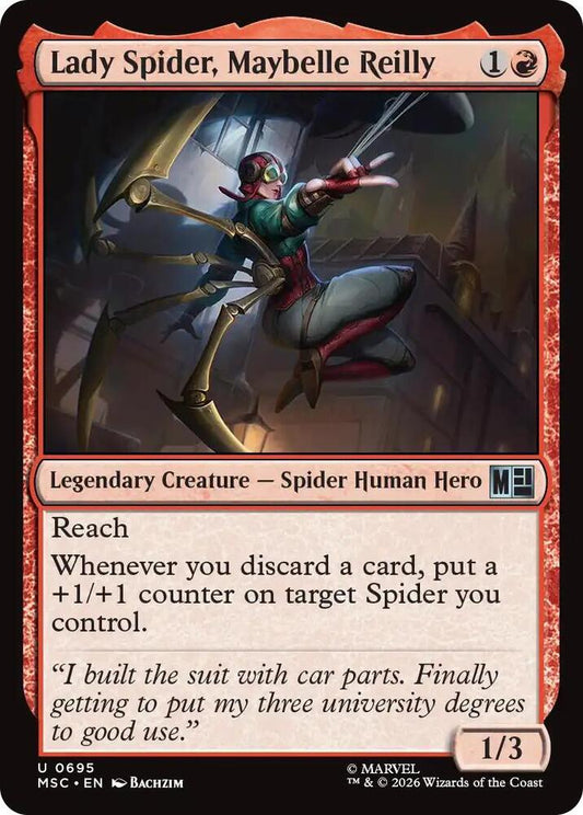 Lady Spider, Maybelle Reilly - 695 - uncommon