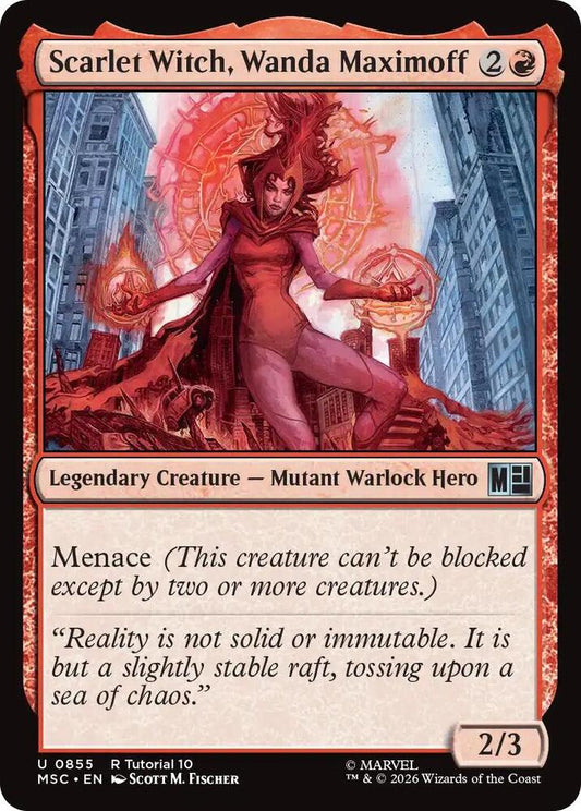 Scarlet Witch, Wanda Maximoff - 855 - uncommon
