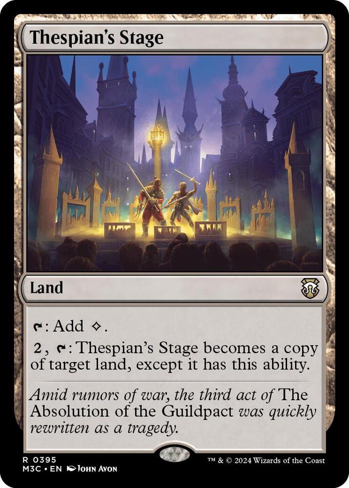 Thespian's Stage - 395 - rare