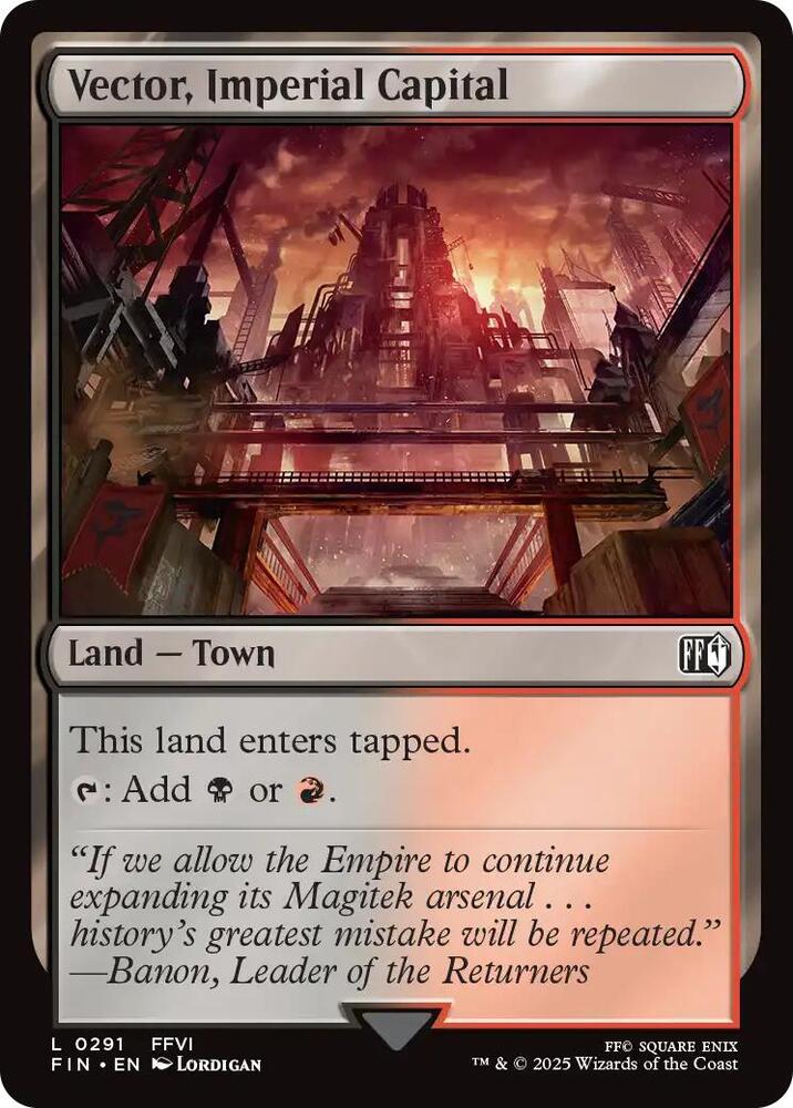 Vector, Imperial Capital - 291 - common