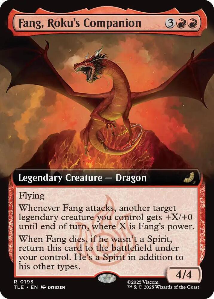 Fang, Roku's Companion - 193 - rare