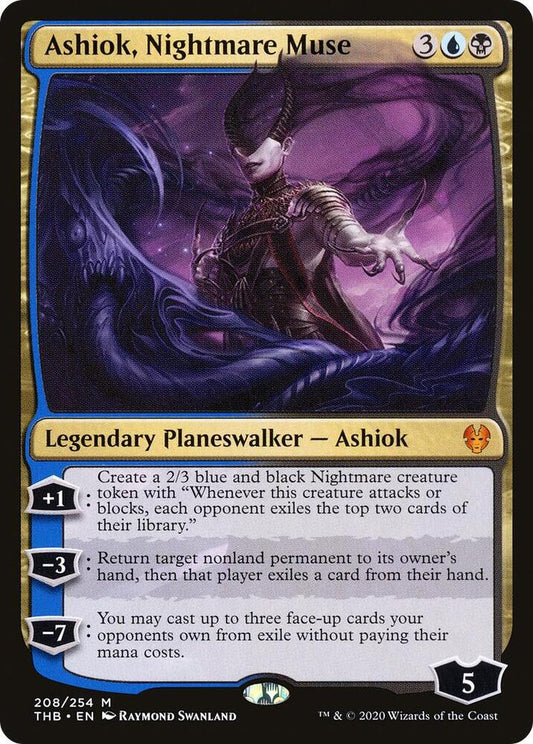 Ashiok, Nightmare Muse - 208 - mythic