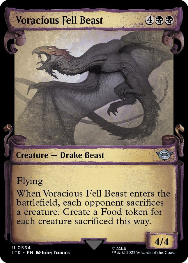 Voracious Fell Beast - 564 - uncommon
