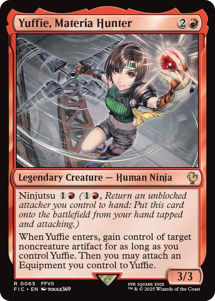 Yuffie, Materia Hunter - 65 - rare