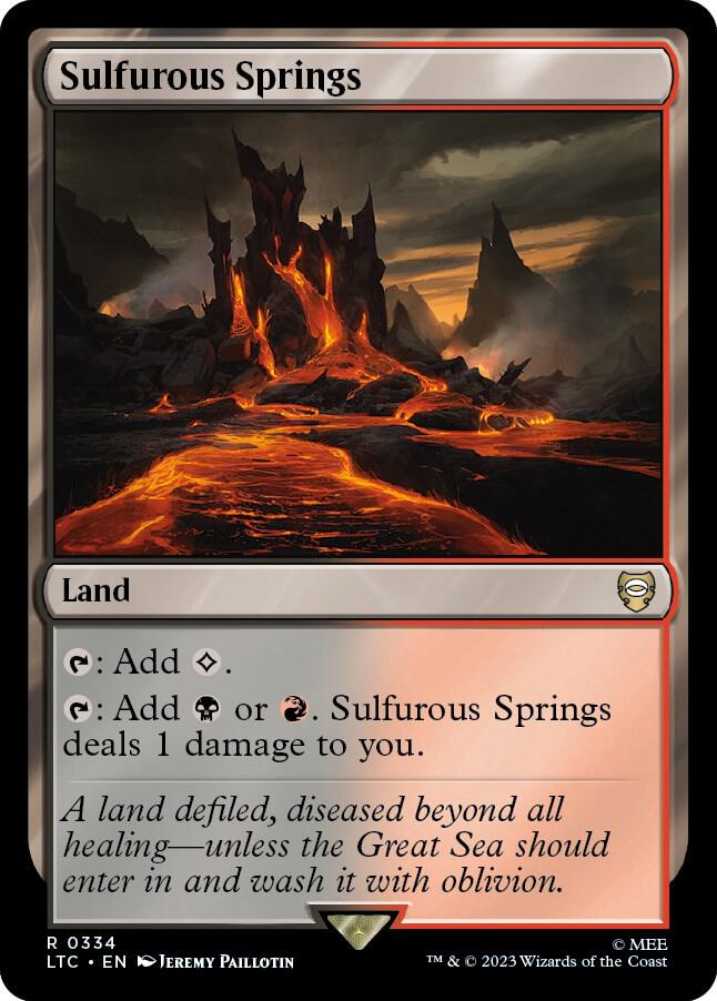 Sulfurous Springs - 334 - rare