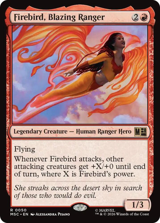 Firebird, Blazing Ranger - 50 - rare