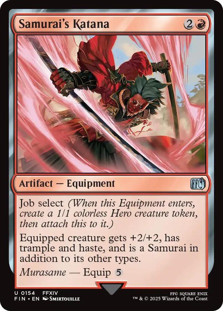 Samurai's Katana - 154 - uncommon