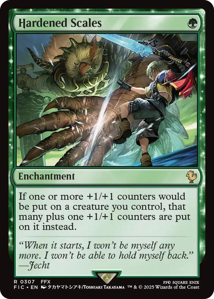 Hardened Scales - 307 - rare