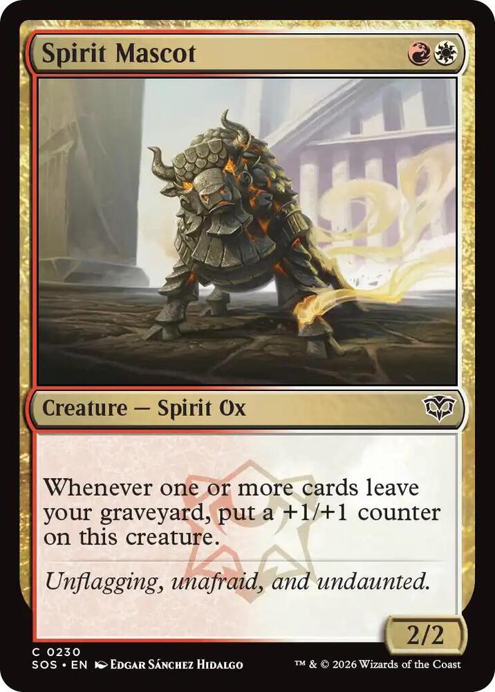 Spirit Mascot - 230 - common