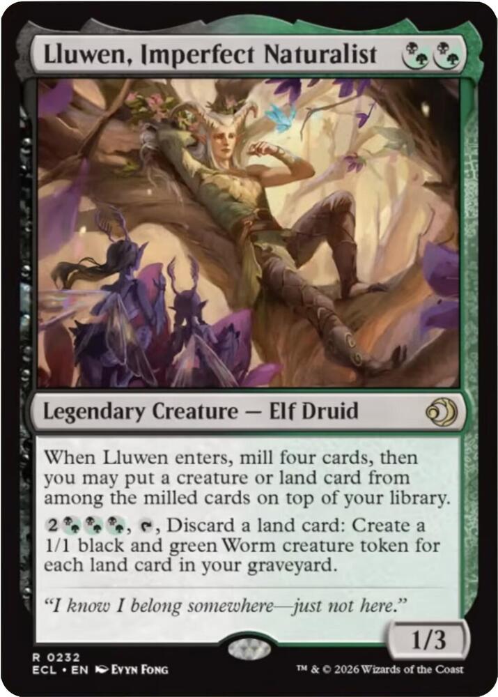 Lluwen, Imperfect Naturalist - 232 - rare