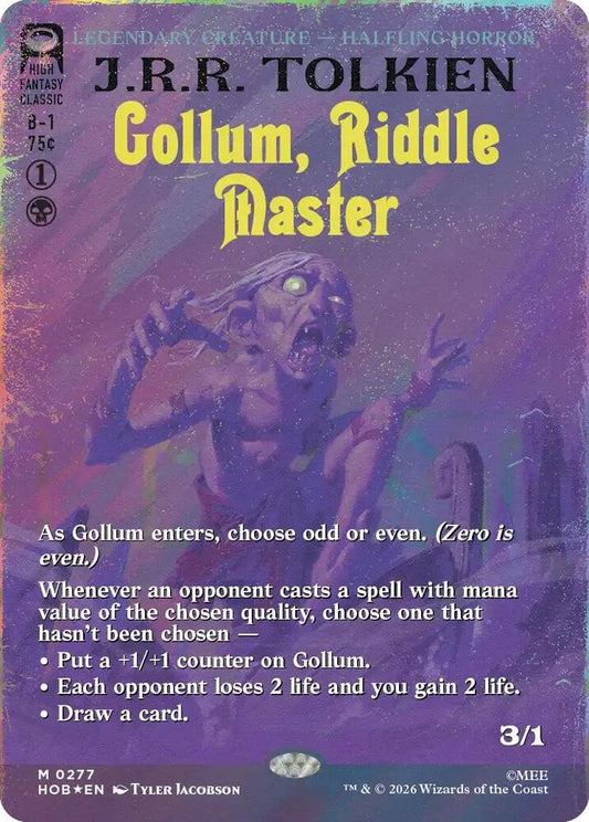 Gollum, Riddle Master - 277 - mythic