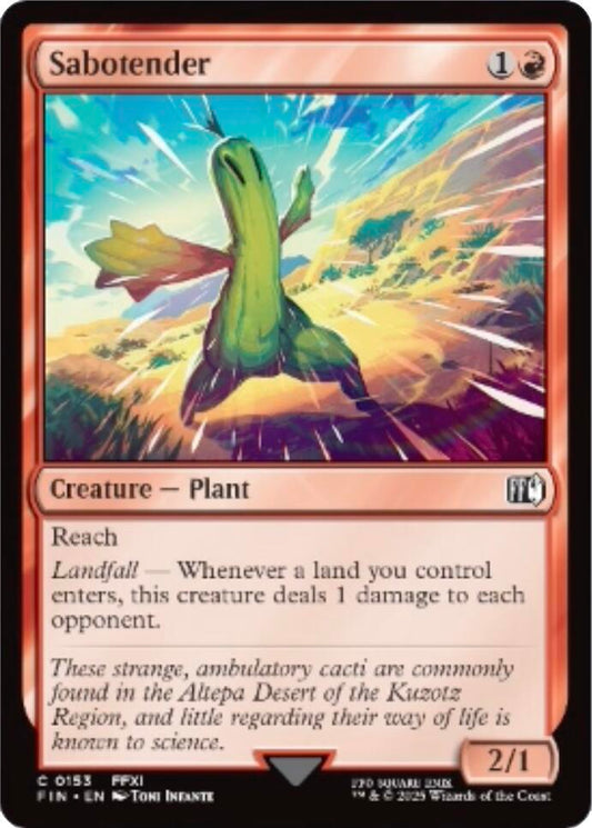 Sabotender - 153 - common