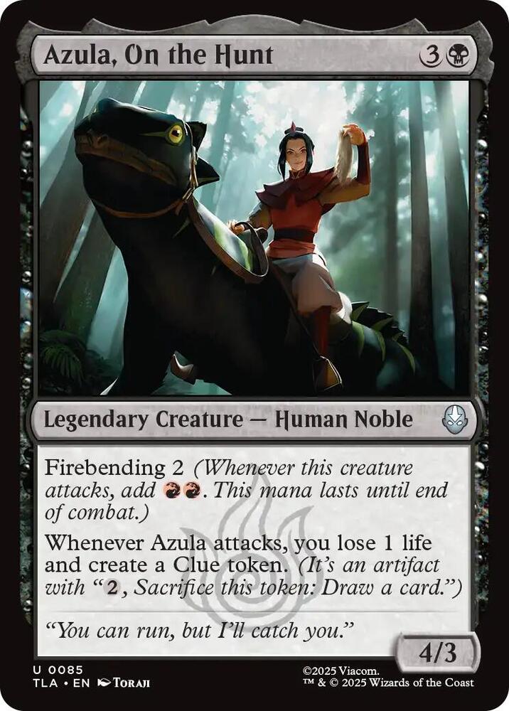 Azula, On the Hunt - 85 - uncommon