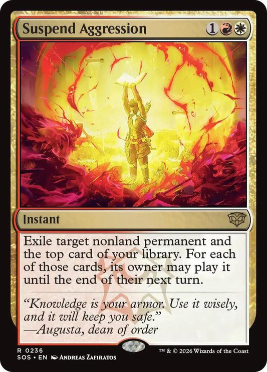 Suspend Aggression - 236 - rare