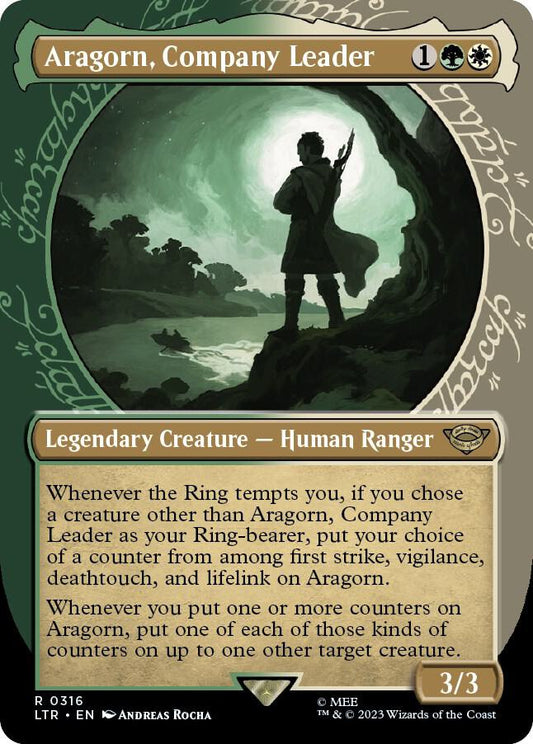 Aragorn, Company Leader - 316 - rare