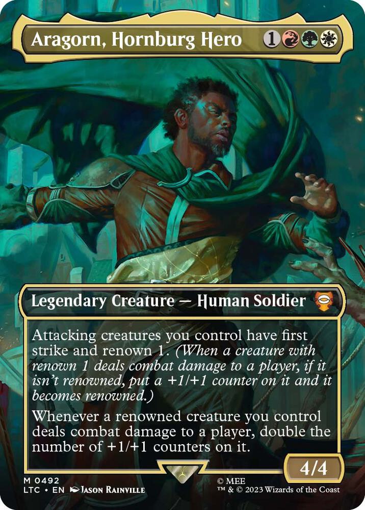 Aragorn, Hornburg Hero - 492 - mythic
