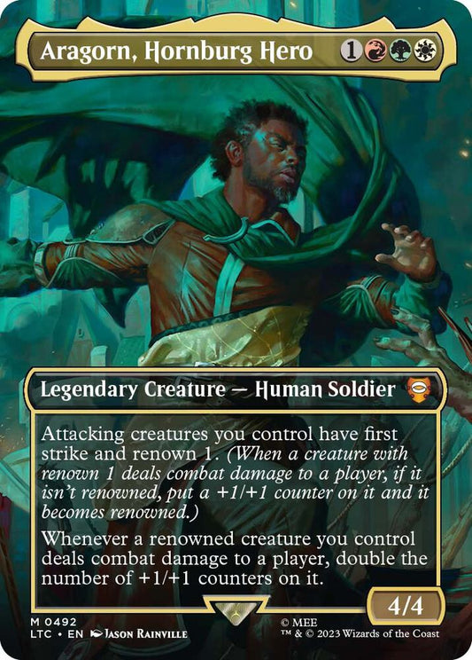 Aragorn, Hornburg Hero - 492 - mythic